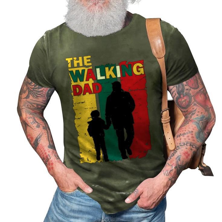 The Walking Dad 3D Print Casual Tshirt