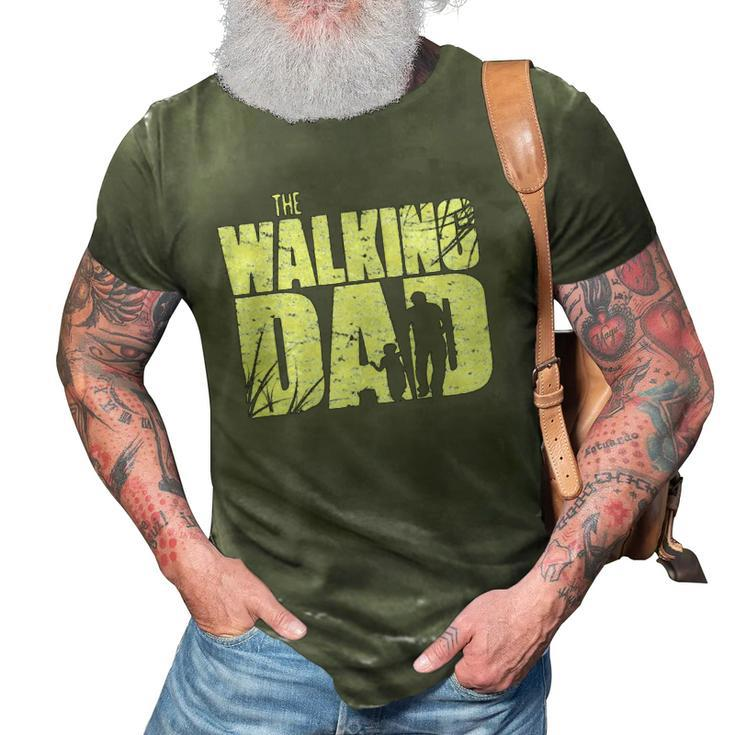 The Walking Dad - Funny Unisex Essential 3D Print Casual Tshirt