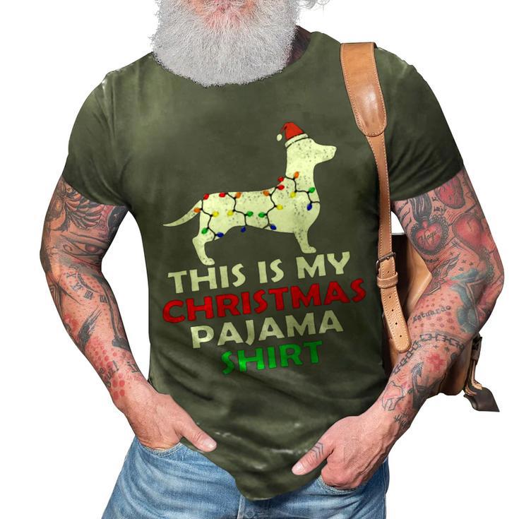 This Is My Christmas Pajama 875 Shirt 3D Print Casual Tshirt