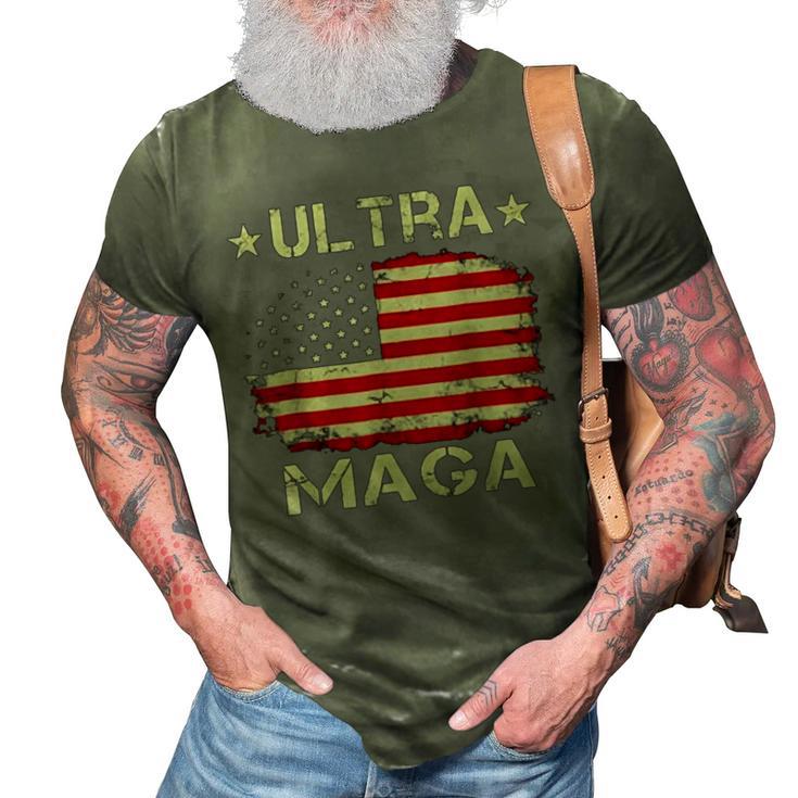 Ultra Maga And Proud Of It A Ultra Maga And Proud Of It V10 3D Print Casual Tshirt