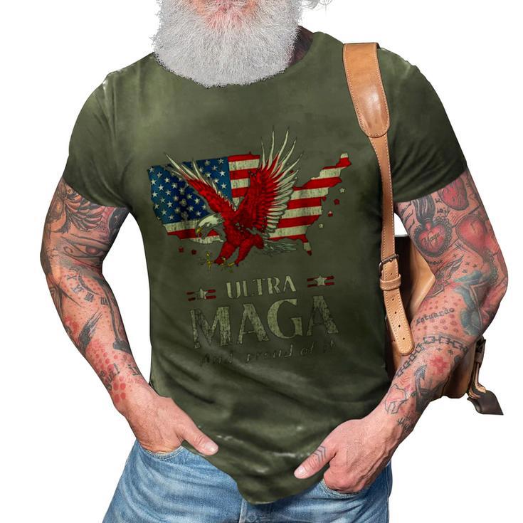 Ultra Maga And Proud Of It A Ultra Maga And Proud Of It V11 3D Print Casual Tshirt