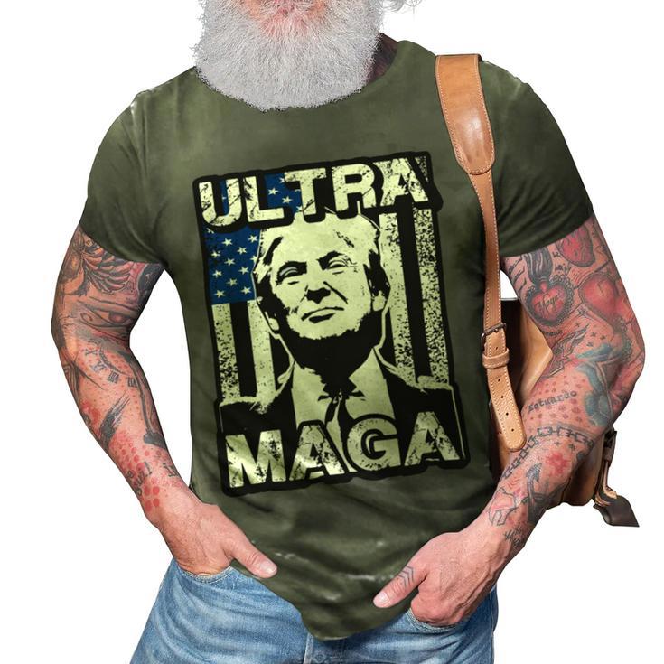 Ultra Maga And Proud Of It V26 3D Print Casual Tshirt