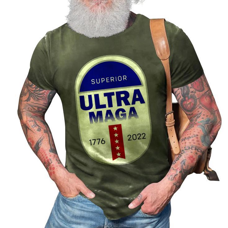 Ultra Maga Funny V2 3D Print Casual Tshirt