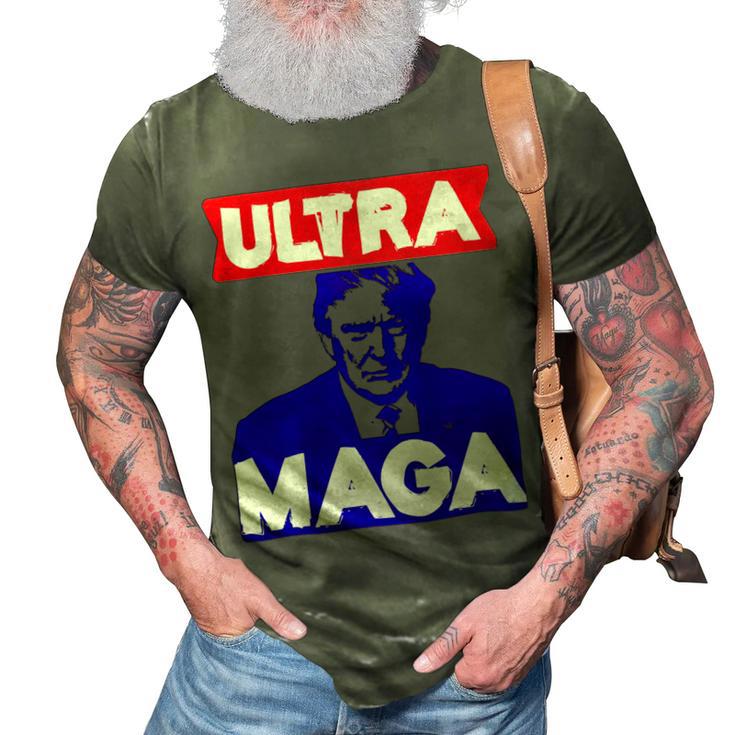 Ultra Maga Gift V3 3D Print Casual Tshirt