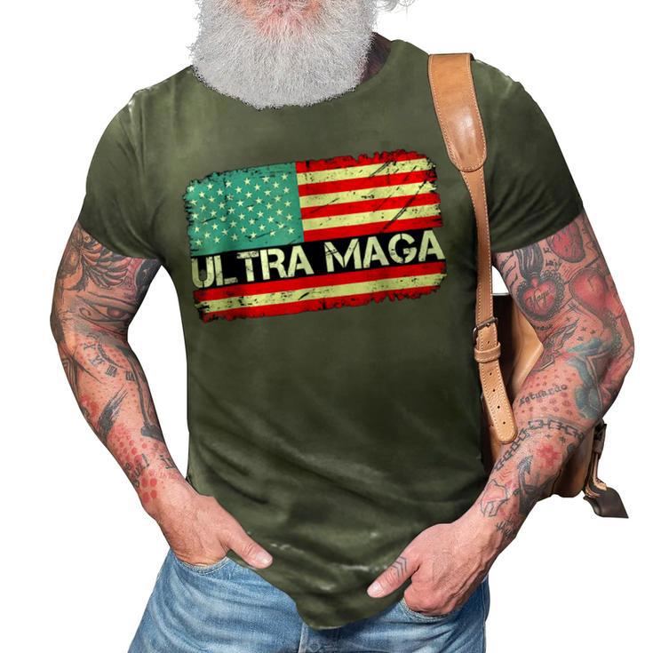 Ultra Maga V15 3D Print Casual Tshirt