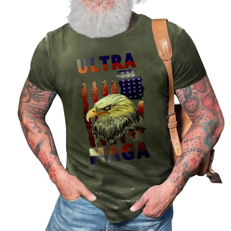 Ultra Maga V17 3D Print Casual Tshirt