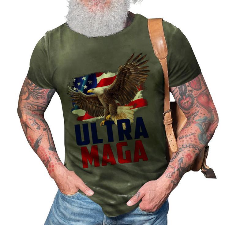 Ultra Maga V20 3D Print Casual Tshirt