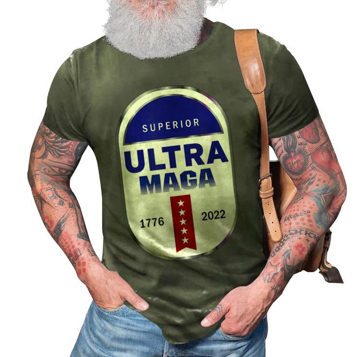 Ultra Maga V21 3D Print Casual Tshirt