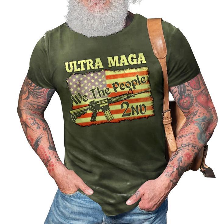 Ultra Maga We The People 3D Print Casual Tshirt