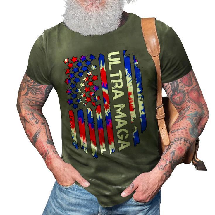 Ultra Maga We The People Funny 3D Print Casual Tshirt