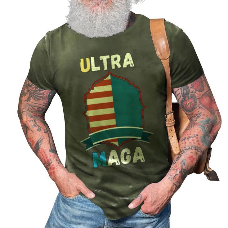 Ultra Mega Great Quote To Support Trump  3D Print Casual Tshirt