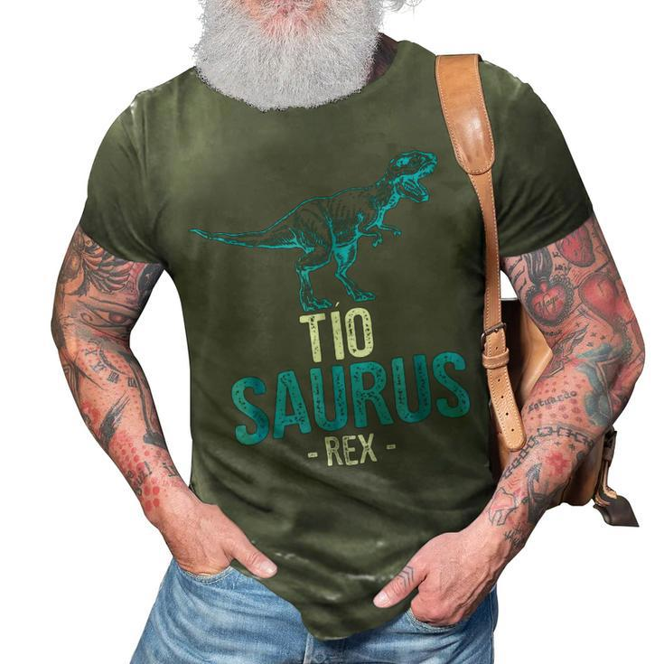 Uncle Tiosaurus Rex Tio Saurus 3D Print Casual Tshirt