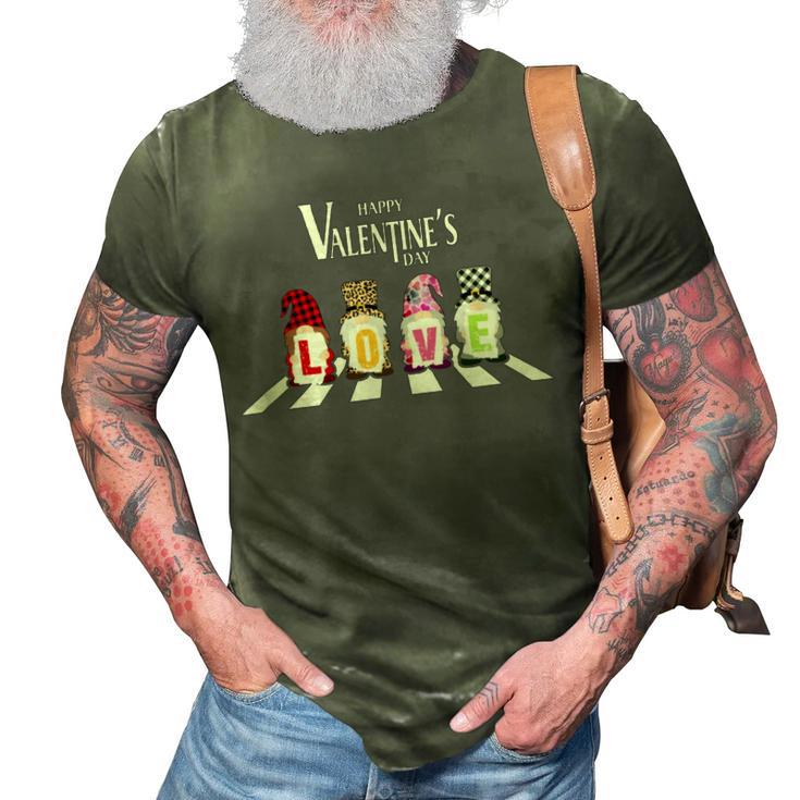 Valentinegnomecrosswalk 3D Print Casual Tshirt