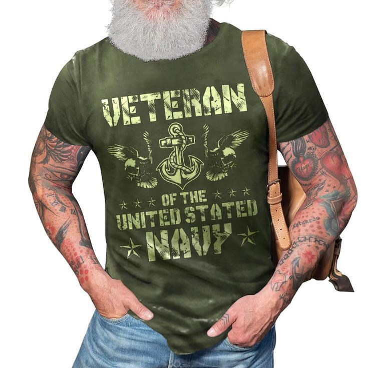 Veteran Veterans Day Us Flag Navy Veteran Veterans Day 209 Navy Soldier Army Military 3D Print Casual Tshirt