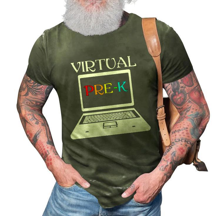 Virtual Prek  3D Print Casual Tshirt