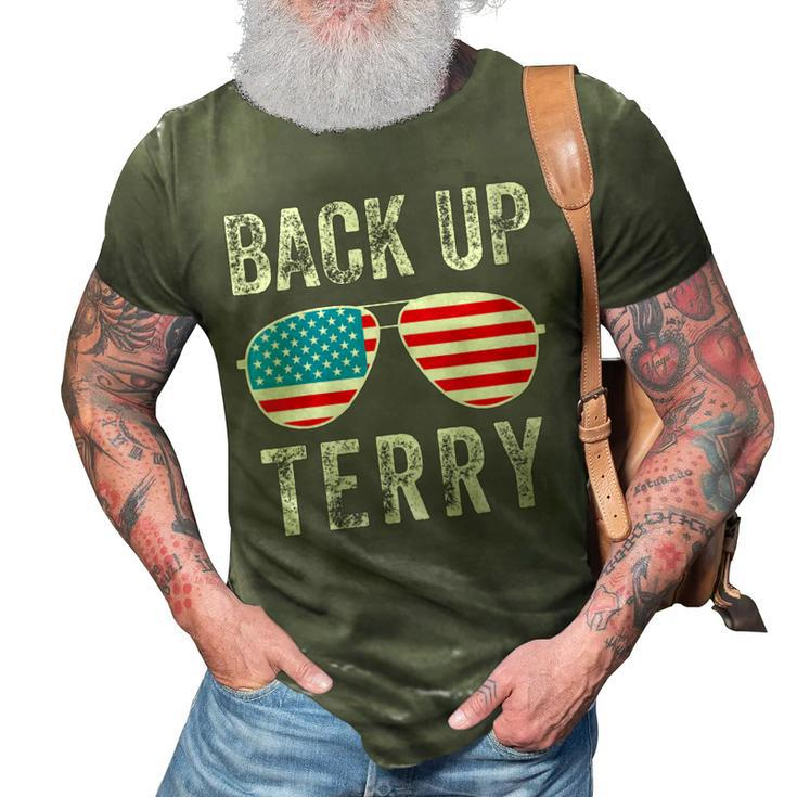 Womens Back Up Terry Put It In Reverse Fireworks Funny 4Th Of July  3D Print Casual Tshirt