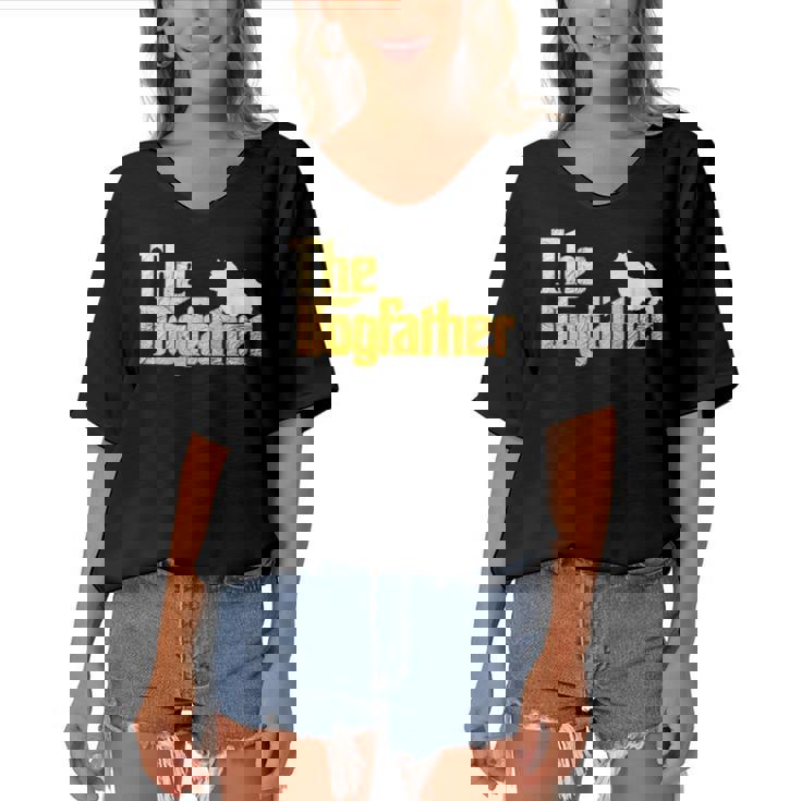 Norwich Terrier Gifts Norwich Terrier Women's Bat Sleeves V-Neck Blouse