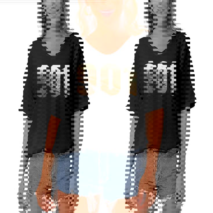 Official Memphis Area Code 901 Women T-shirt | Mazezy
