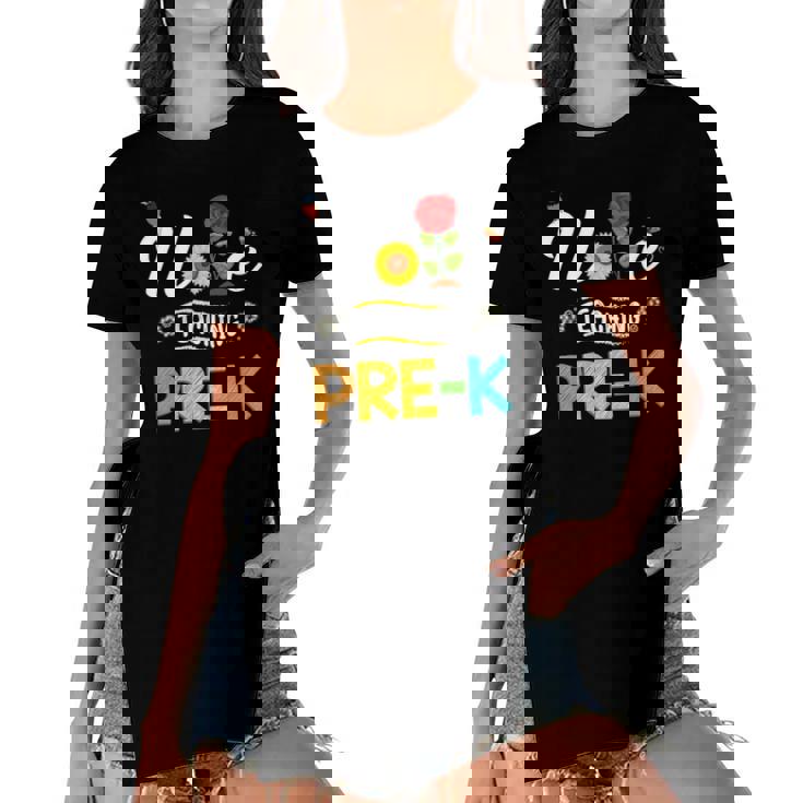 Teaching Children Teaching Teacher Preschool Teacher Women's Short Sleeves T-shirt With Hem Split