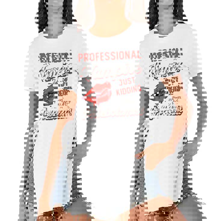 Professional Vampire Phlebotomyl Nurse Retro Phlebotomist Women's Short Sleeves T-shirt With Hem Split