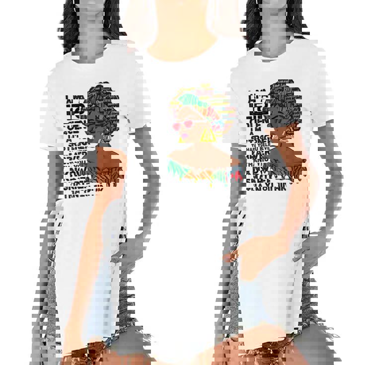 Proud Afro Leo Queen July August Birthday Leo Zodiac Sign  Women's Short Sleeves T-shirt With Hem Split