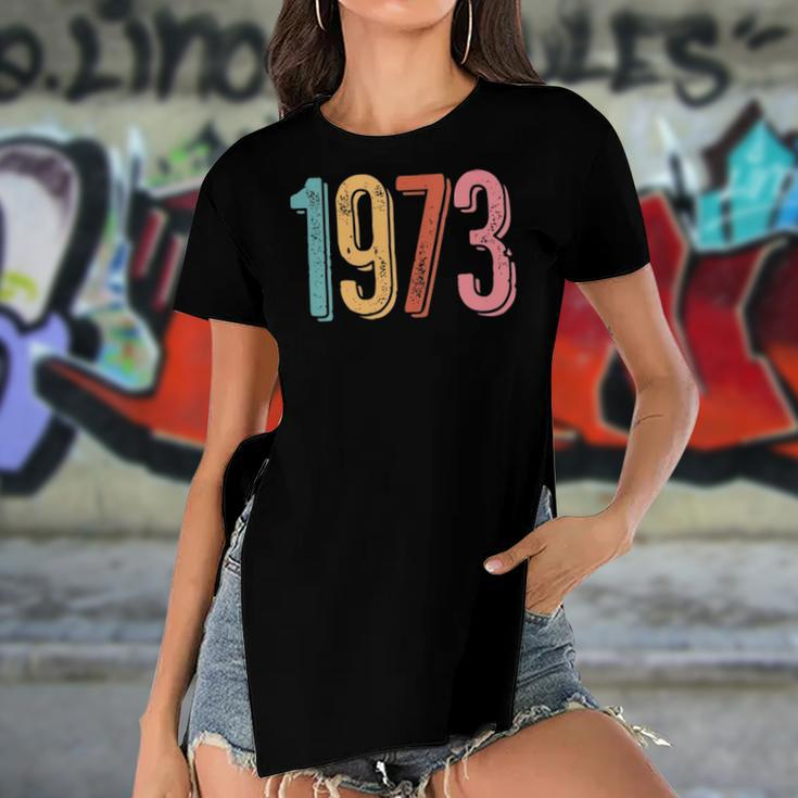 Womens Womens 1973 Pro Roe V3 Women's Short Sleeves T-shirt With Hem Split
