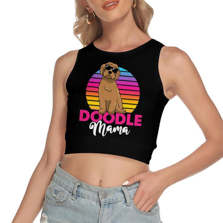 Doodle Mama Labradoodle Goldendoodle Women's Crop Top Tank Top