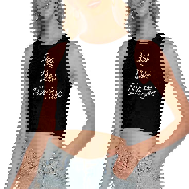 Stick Shift Real Chicks Drive Stick Women's Crop Top Tank Top