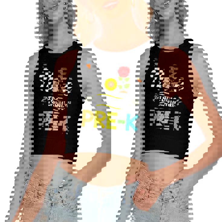 Teaching Children Teaching Teacher Preschool Teacher Women's Crop Top Tank Top