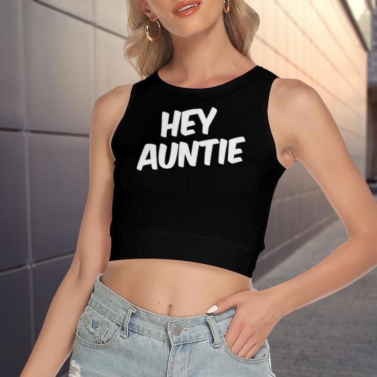 Hey Auntie Matching Women's Crop Top Tank Top