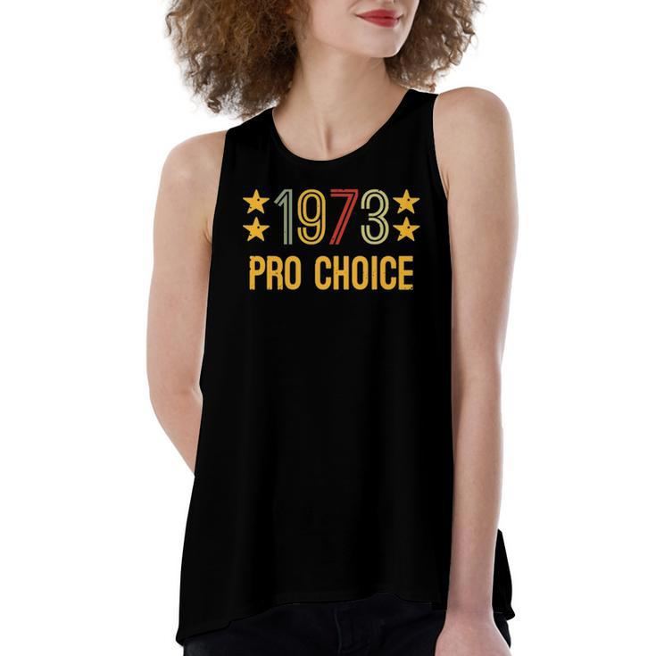 1973 Pro Choice And Vintage Rights Women's Loose Tank Top