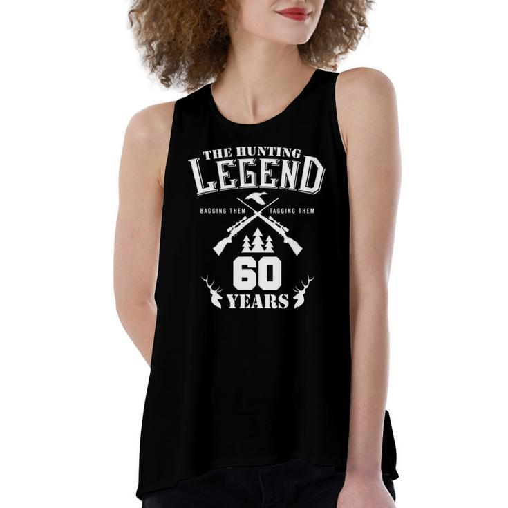 60Th Birthday Present For Hunters Women's Loose Tank Top
