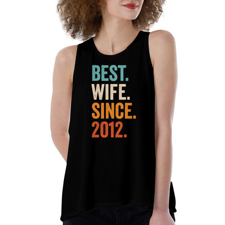 Best Wife Since 2012 10Th Wedding Anniversary 10 Years Women's Loose Tank Top