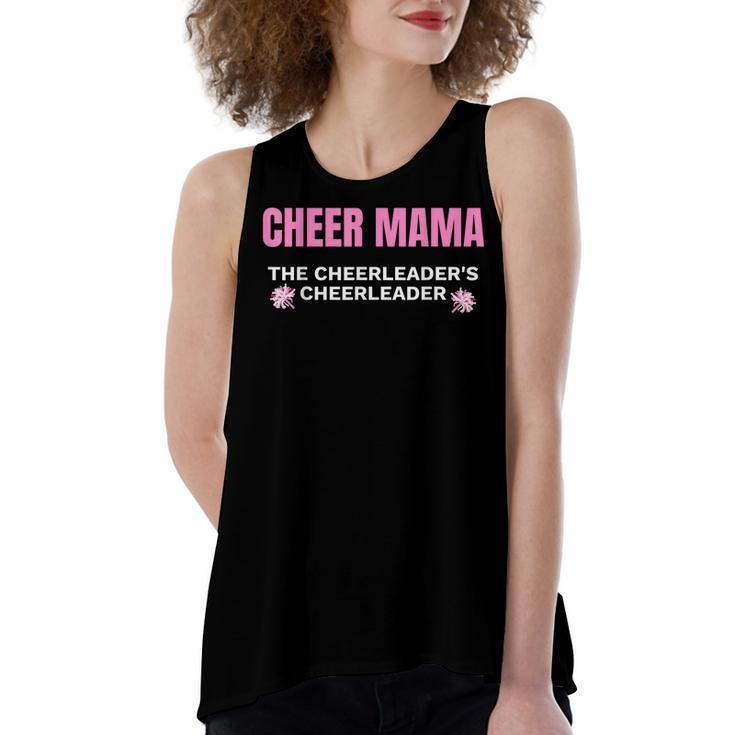 Cheer Mama Cheermom Women Cheerleader Mom  V2 Women's Loose Fit Open Back Split Tank Top