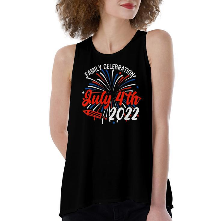 Family Celebration July 4Th 2022 For Women's Loose Tank Top