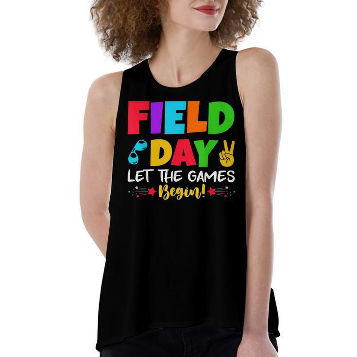Lets Do This Field Day Thing Teacher Student School Women's Loose Tank Top