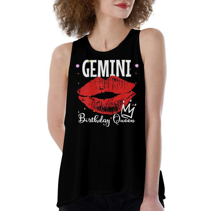 Gemini Birthday Queen Women's Loose Tank Top