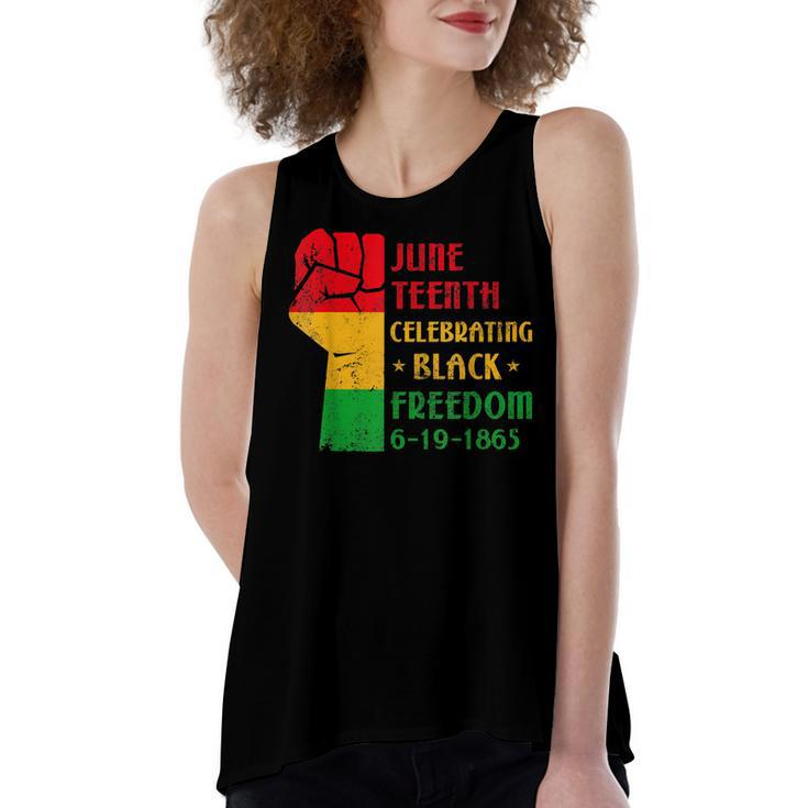 Junenth Celebrate Black Freedom 1865 June 19Th Women's Loose Tank Top