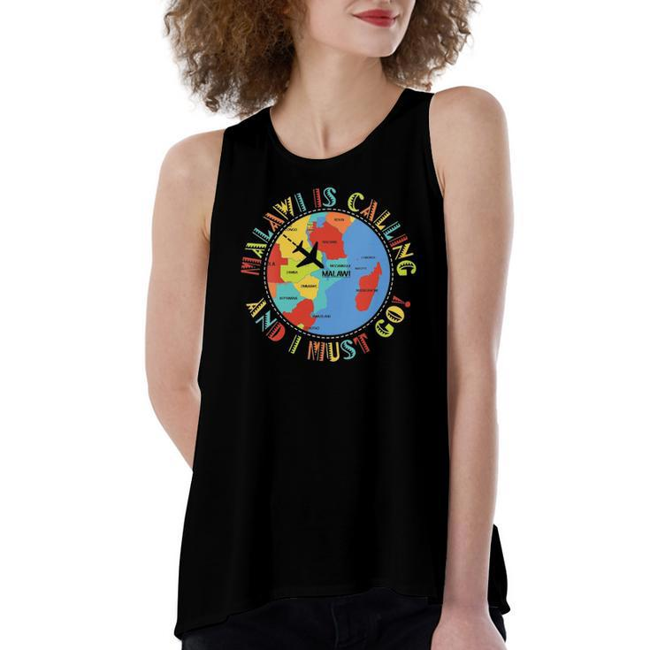 Malawi Is Calling And I Must Go Women's Loose Tank Top