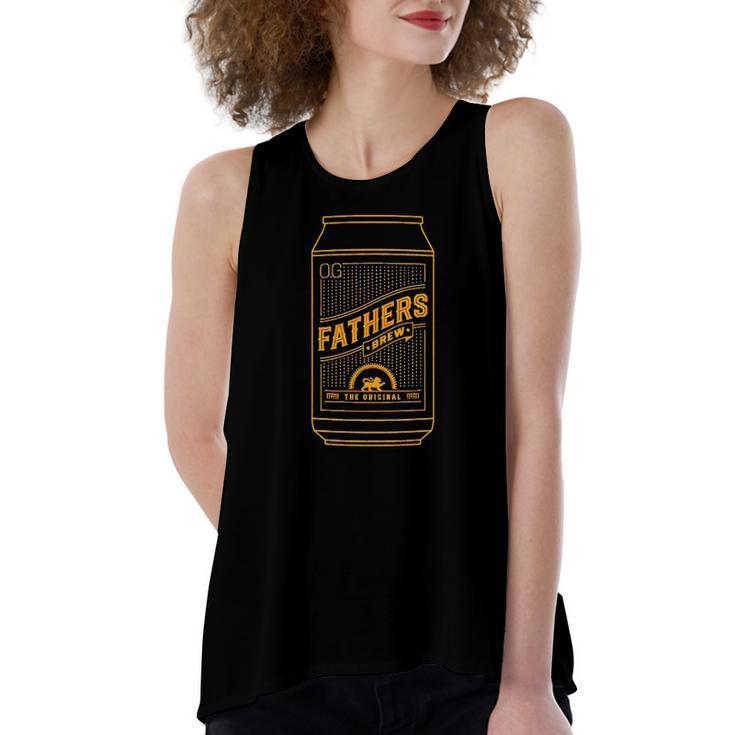 Og Fathers Brew The Original Beer Lovers Women's Loose Tank Top