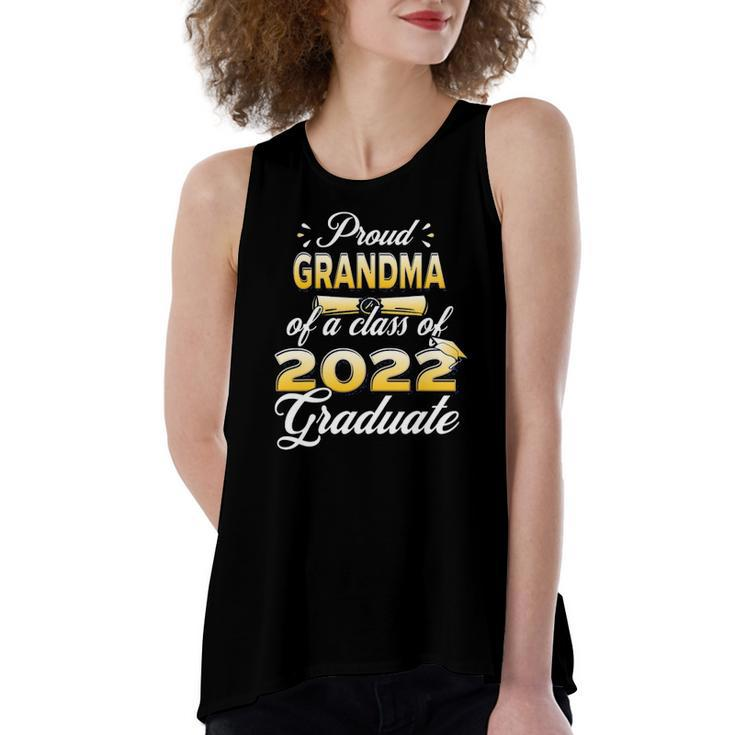 Proud Grandma Of Class Of 2022 Senior Graduate Grandma Women's Loose Tank Top