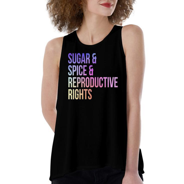 Sugar Spice Reproductive Rights For Feminist Women's Loose Tank Top