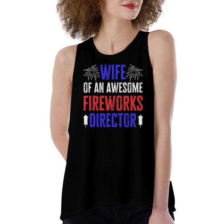 Wife Of An Awesome Fireworks Director 4Th Of July Women's Loose Tank Top