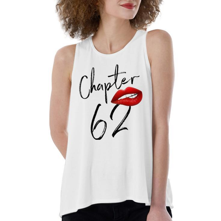 62 Years Old 62Nd Birthday Chapter 62 Happy Birthday Women's Loose Tank Top
