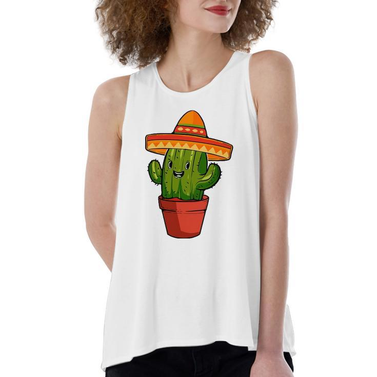 Cactus Cinco De Mayo Mexican V2 Women's Loose Tank Top