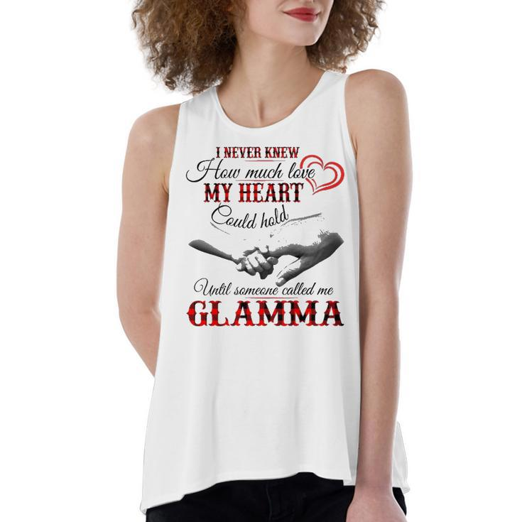 Glamma Grandma Gift   Until Someone Called Me Glamma Women's Loose Fit Open Back Split Tank Top
