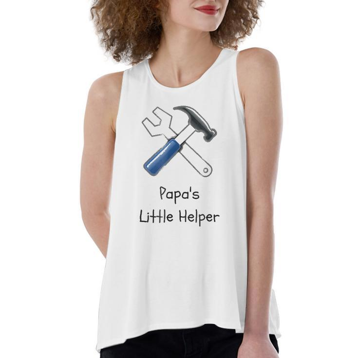 Papas Little Helper Handy Tools Women's Loose Tank Top
