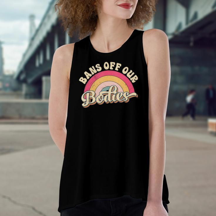 Bans Off Our Bodies Pro Choice Rights Vintage Women's Loose Tank Top