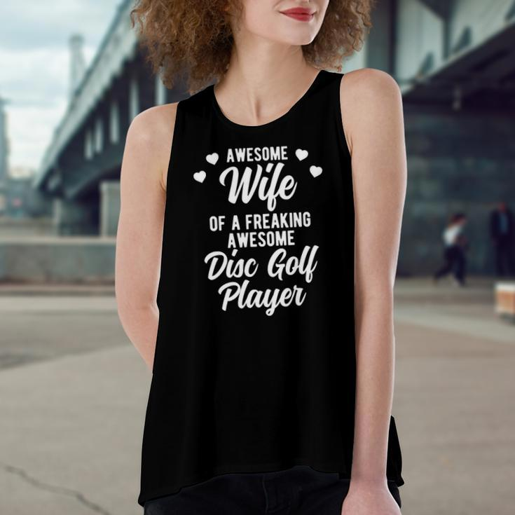 Disc Golfer Husband For Disc Golf Player Wife Women's Loose Tank Top