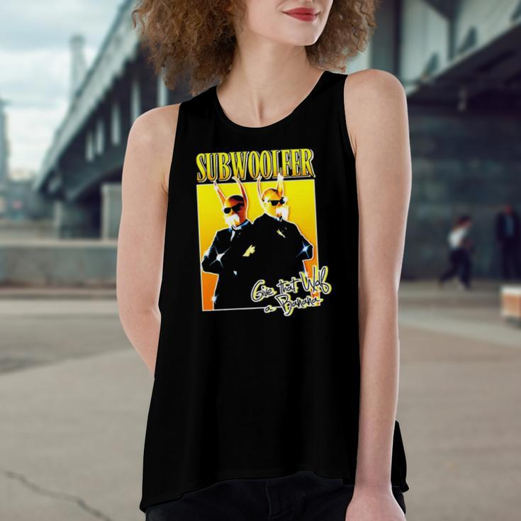 Give That Wolf A Banana Norway Eurovision 2022 Subwoolfer Bootleg 90S Women's Loose Tank Top